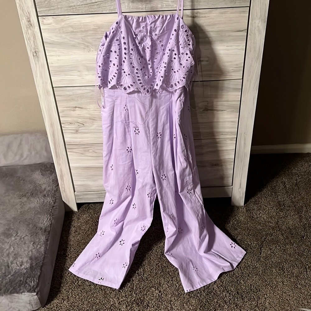 PURPLE JUMPSUIT
